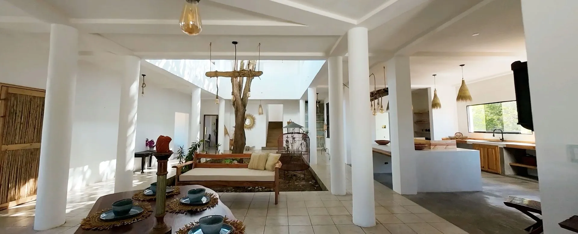 Casa vacacional con piscina en El Yaque